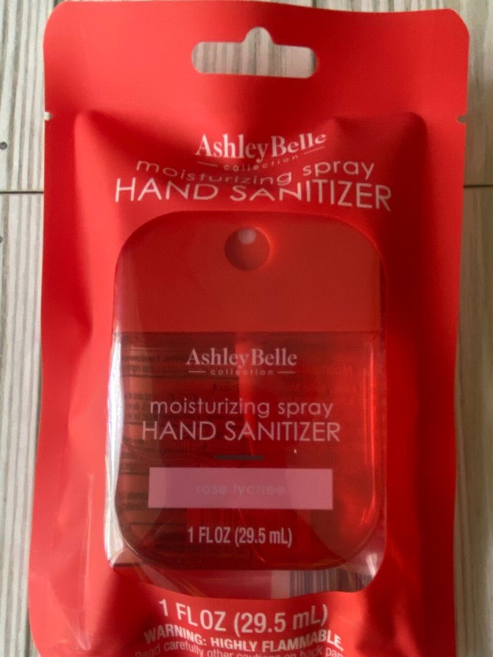 3/$10 Ashley Belle ROSE LYCHEE Hand Sani Spr@y